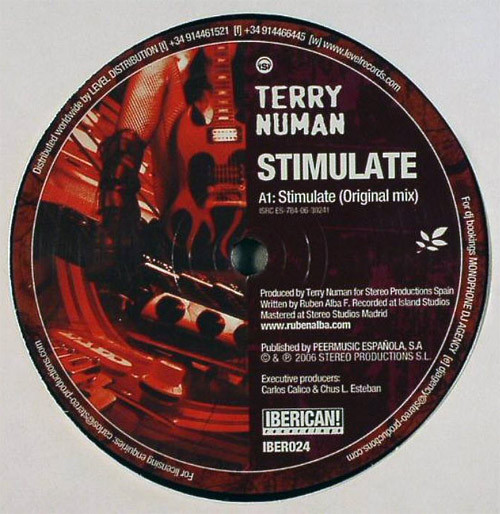 Terry Numan - Stimulate | Iberican! Recordings (IBER024)