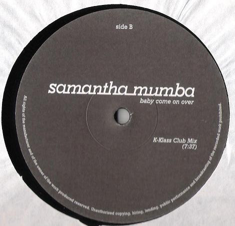 Samantha Mumba - Baby Come On Over | Polydor (none) - 4 Samantha Mumba - Baby Come On Over | Polydor (none) - 4