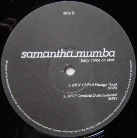 Samantha Mumba - Baby Come On Over | Polydor (none) - 3 Samantha Mumba - Baby Come On Over | Polydor (none) - 3