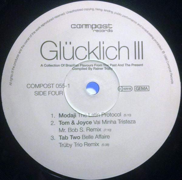 Various - Glücklich III (A Collection Of Brazilian Flavours From The Past And The Present) | Compost Records (COMPOST 055-1) - 6