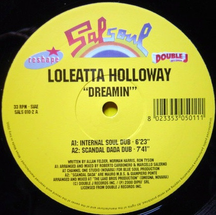 Loleatta Holloway - Dreamin' | Salsoul Records (SALS 010-2)