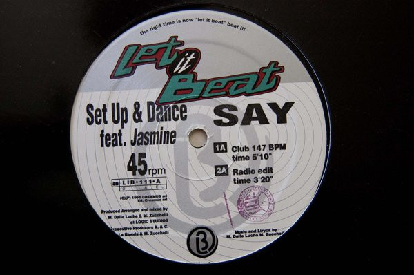 Set Up & Dance Feat. Jasmine - Say | Let It Beat Records (LIB 111) - 3
