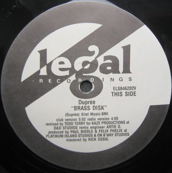 Duprée - Brass Disk | E Legal (ELS846202V) - main Duprée - Brass Disk | E Legal (ELS846202V) - main