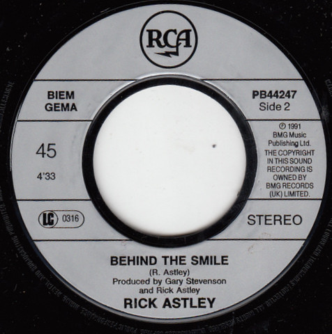 Rick Astley - Cry For Help | RCA (PB44247) - 4
