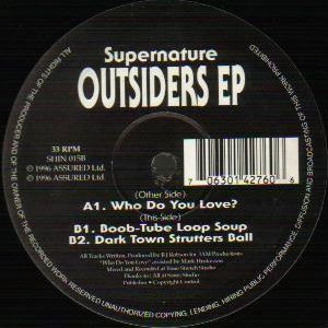 Supernature - Outsiders EP | Shindig (SHIN 015) - main