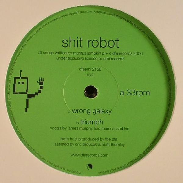 Shit Robot - Wrong Galaxy | DFA (dfaemi 2156) - main