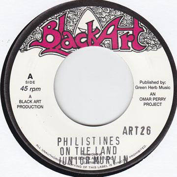Junior Murvin / The Upsetters - Philistines On The Land / Bingo Kid | Black Art (ART 26) - main