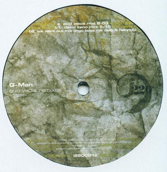 G-Man - Quo Vadis (Remixes) | i220 (i220C01)