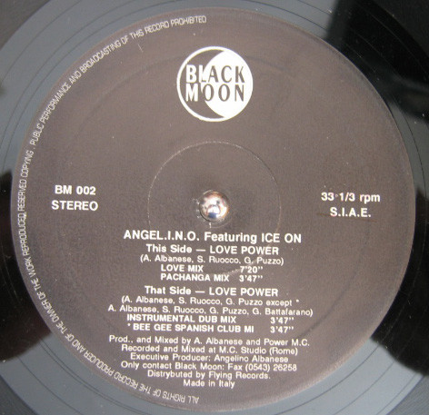 Angel.i.n.o. - Love Power | Black Moon (BM 002) - main Angel.i.n.o. - Love Power | Black Moon (BM 002) - main