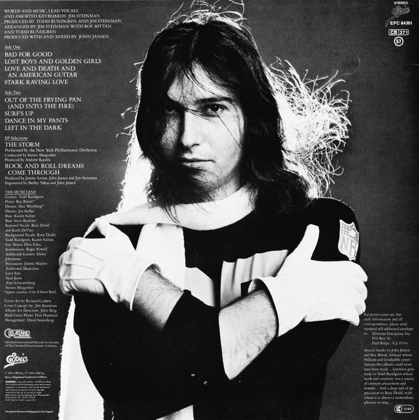Jim Steinman - Bad For Good | Epic (EPC 84361) - 2 Jim Steinman - Bad For Good | Epic (EPC 84361) - 2