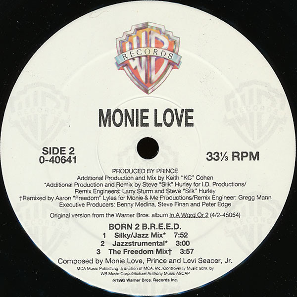 Monie Love - Born 2 B.R.E.E.D. | Warner Bros. Records (0-40641) - 4 Monie Love - Born 2 B.R.E.E.D. | Warner Bros. Records (0-40641) - 4