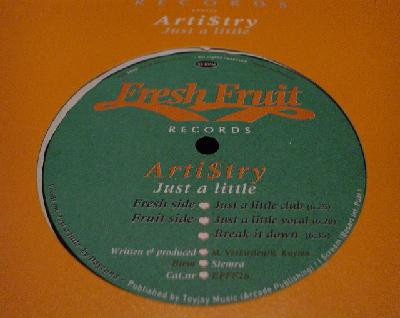 Arti$try - Just A Little | Fresh Fruit Records (EPFF26) - 2 Arti$try - Just A Little | Fresh Fruit Records (EPFF26) - 2