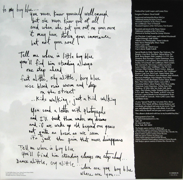 Cyndi Lauper - True Colors | Portrait (PRT 26948) - 5 Cyndi Lauper - True Colors | Portrait (PRT 26948) - 5