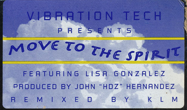 Vibration Tech - Move To The Spirit | Gossip Records (GR-1018) - 3 Vibration Tech - Move To The Spirit | Gossip Records (GR-1018) - 3