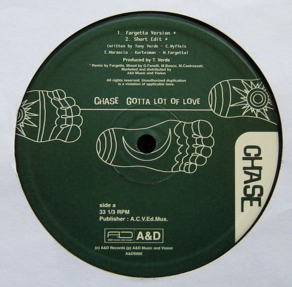 Chase - Gotta Lot Of Love | A & D (A&DS 002) - 3