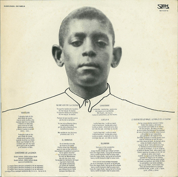 Ruben Rada - En Familia | Sazam Records (50-14.647-6) - 3 Ruben Rada - En Familia | Sazam Records (50-14.647-6) - 3