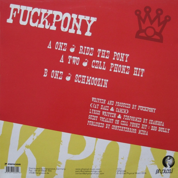 Fuckpony - Ride The Pony | Get Physical Music (GPM 044) - 2 Fuckpony - Ride The Pony | Get Physical Music (GPM 044) - 2