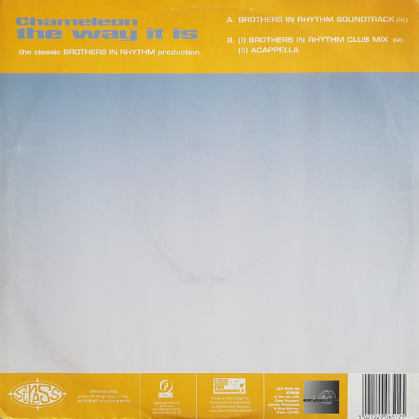 Chameleon - The Way It Is | Stress Records (12 STR 65) - 2 Chameleon - The Way It Is | Stress Records (12 STR 65) - 2