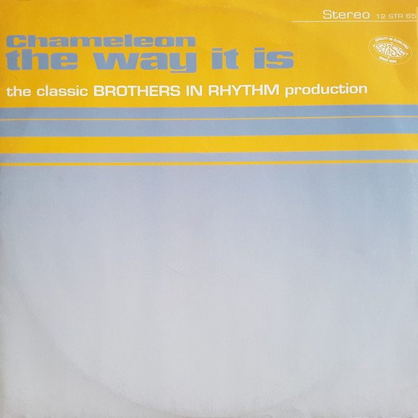 Chameleon - The Way It Is | Stress Records (12 STR 65) - main Chameleon - The Way It Is | Stress Records (12 STR 65) - main