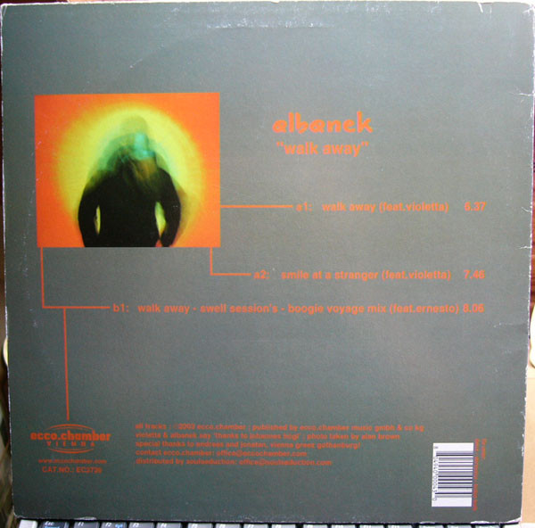 Albanek - Walk Away | Ecco.Chamber (EC2726) - 2 Albanek - Walk Away | Ecco.Chamber (EC2726) - 2