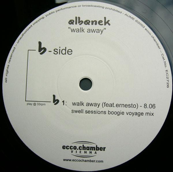 Albanek - Walk Away | Ecco.Chamber (EC2726) - 4 Albanek - Walk Away | Ecco.Chamber (EC2726) - 4