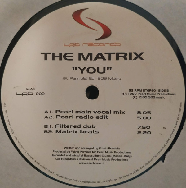 The Matrix - You | Lab Records (Lab 002) - main