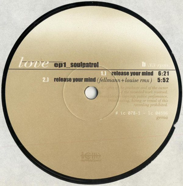 Soulpatrol - Love EP1 | INFRACom! (IC 078-1) - 3