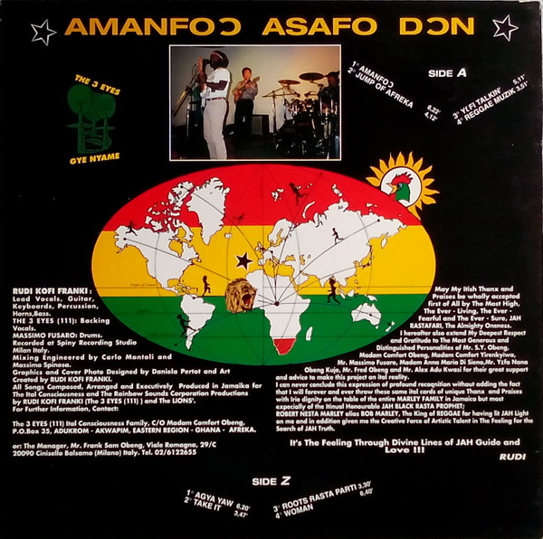 Rudi Kofi Franki - Amanfoɔ Asafo Dɔn | Ital (Volume 11 L.P. 111/O.A.U./110794) - 2