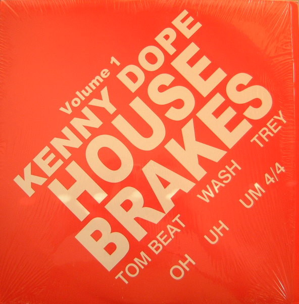 Kenny "Dope" Gonzalez - House Brakes Vol. 1 | Dopewax (DW-601) - main