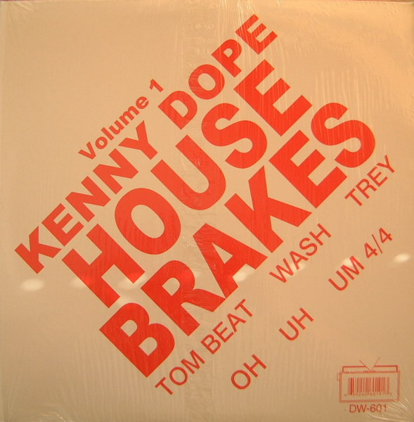 Kenny "Dope" Gonzalez - House Brakes Vol. 1 | Dopewax (DW-601) - 2