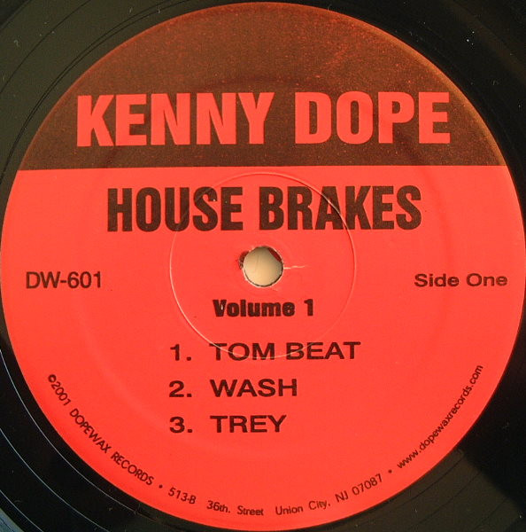 Kenny "Dope" Gonzalez - House Brakes Vol. 1 | Dopewax (DW-601) - 3