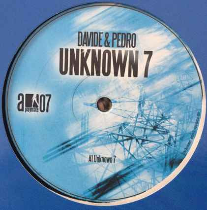 Davide & Pedro - Unknown 7 | Playmate Music (PLAYM 007)
