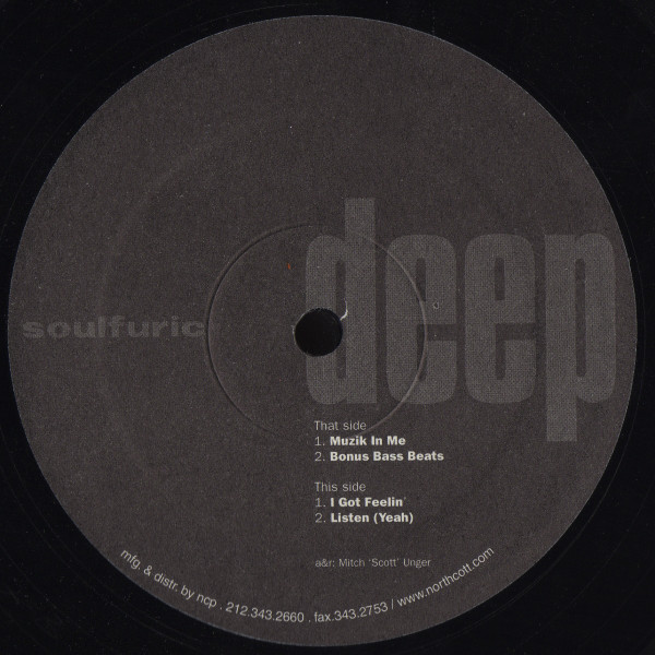 DJ Romain & Matt Keys - The Manhattan Soul EP | Soulfuric Deep (SFD-0002) - 4