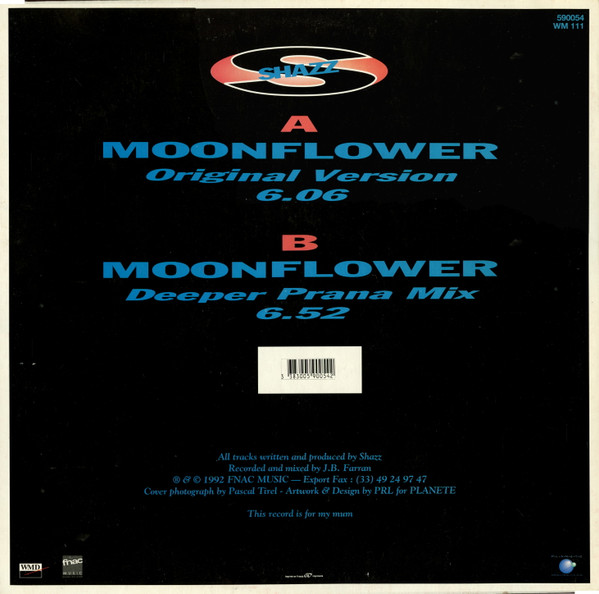 Shazz - Moonflower | Fnac Music Dance Division (590054) - 3
