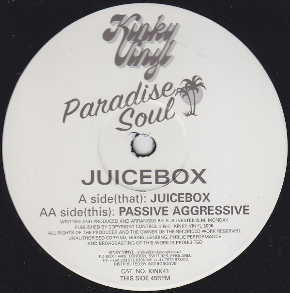 Paradise Soul - Juicebox | Kinky Vinyl (kink41) - main