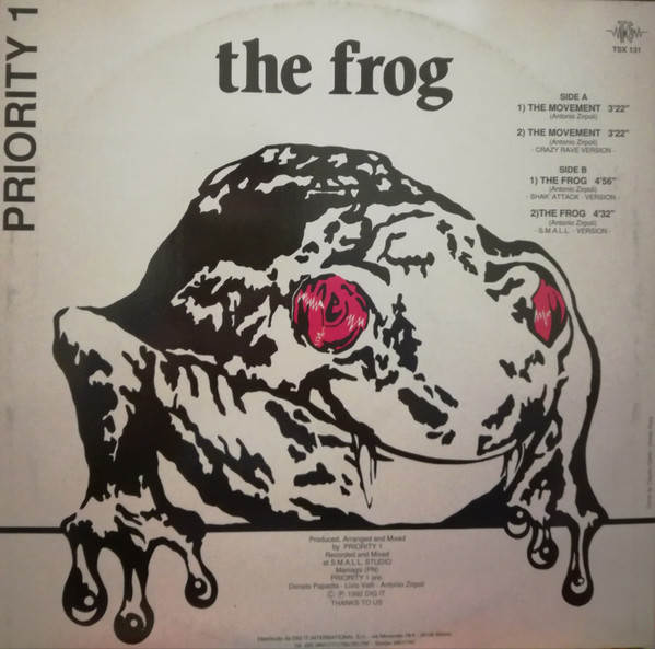 Priority 1 - The Movement / The Frog | Top Secret Records (TSX 131) - 2 Priority 1 - The Movement / The Frog | Top Secret Records (TSX 131) - 2