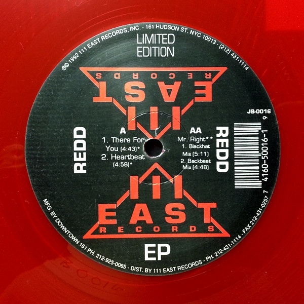 Redd - Redd EP | 111 East Records (JB-0016) - 2