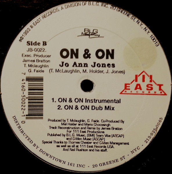 Jo Ann Jones - On & On | 111 East Records (JB-0022) - 2 Jo Ann Jones - On & On | 111 East Records (JB-0022) - 2