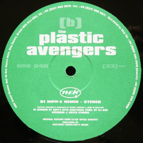 The Plastic Avengers - Remixed Grafitti Part 2 | NRK Sound Division (NRK 040) - 3