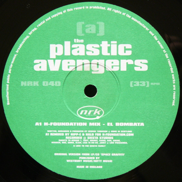 The Plastic Avengers - Remixed Grafitti Part 2 | NRK Sound Division (NRK 040) - 2