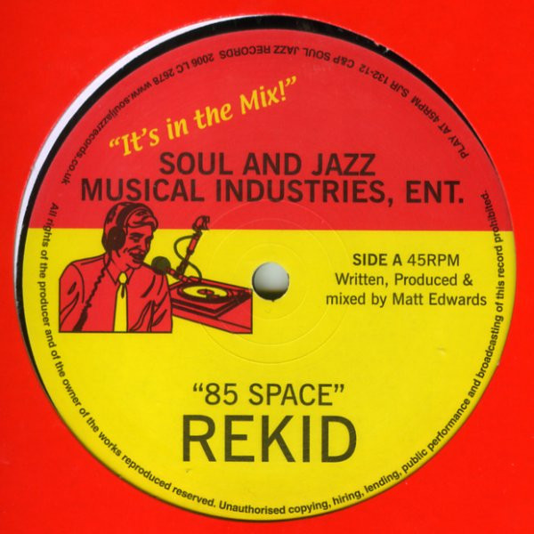 REKID - 85 Space / Retroactive | Soul Jazz Records (SJR 132-12) - main REKID - 85 Space / Retroactive | Soul Jazz Records (SJR 132-12) - main