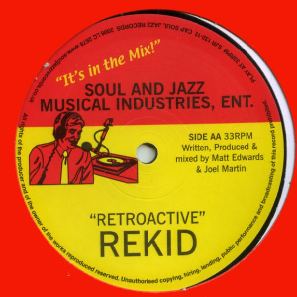 REKID - 85 Space / Retroactive | Soul Jazz Records (SJR 132-12) - 2 REKID - 85 Space / Retroactive | Soul Jazz Records (SJR 132-12) - 2