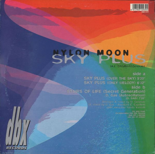 Nylon Moon - Sky Plus | DBX Records (DBX 019) - 2 Nylon Moon - Sky Plus | DBX Records (DBX 019) - 2