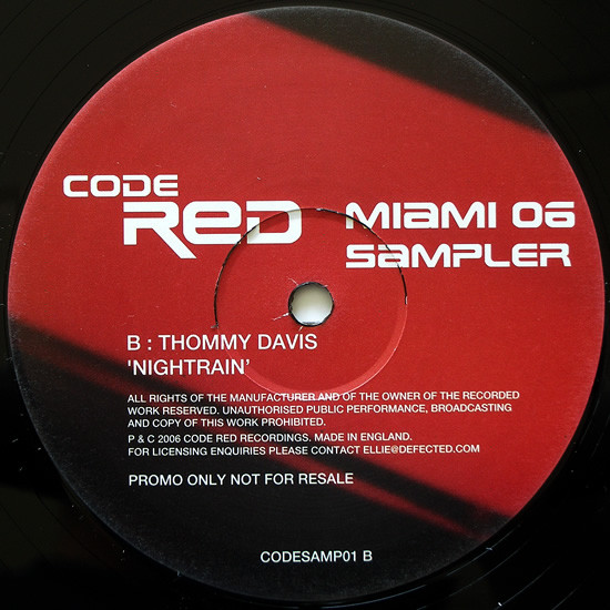 Various - Code Red Miami 06 Sampler | Code Red Recordings (CODESAMP01) - 3 Various - Code Red Miami 06 Sampler | Code Red Recordings (CODESAMP01) - 3