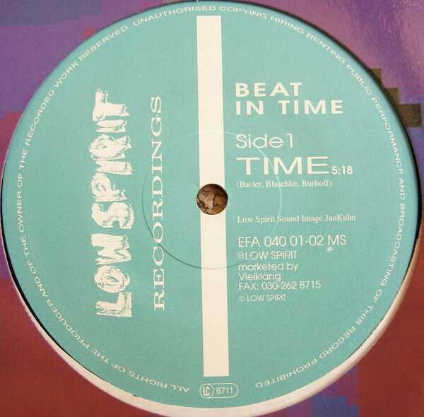 Beat In Time - Time / Rock Baby Rock | Low Spirit Recordings (EFA 04001-02 MS) - main