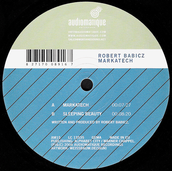 Robert Babicz - Markatech | Audiomatique Recordings (AM15) - main Robert Babicz - Markatech | Audiomatique Recordings (AM15) - main