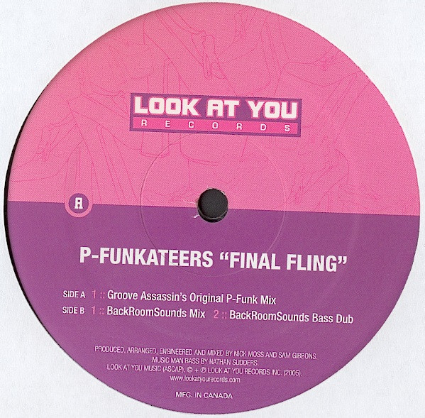 P-Funkateers - Final Fling | Look At You Records (LAY066) - 3 P-Funkateers - Final Fling | Look At You Records (LAY066) - 3