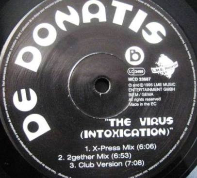 Tommaso De Donatis - The Virus (Intoxication) | L.M.E. Records (MCD 33687) - 2