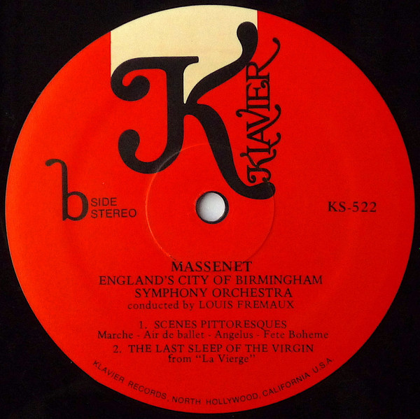 Le Cid-Ballet Music · Scènes Pittoresques · The Last Sleep Of The Virgin