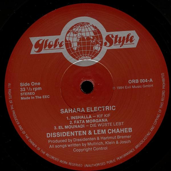 Dissidenten & Lemchaheb - Sahara Elektrik | Globe Style (ORB 004) - 3